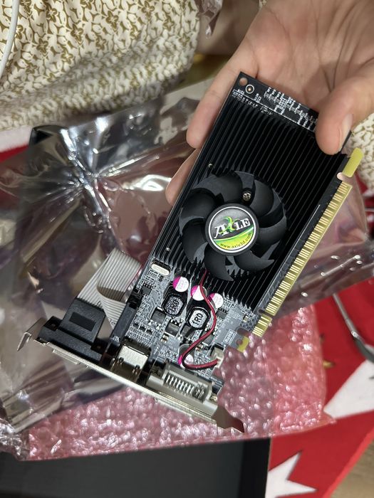 Видеокарта NVIDIA GeForce G210 1GB DDR3, HDMI/DVI/VGA