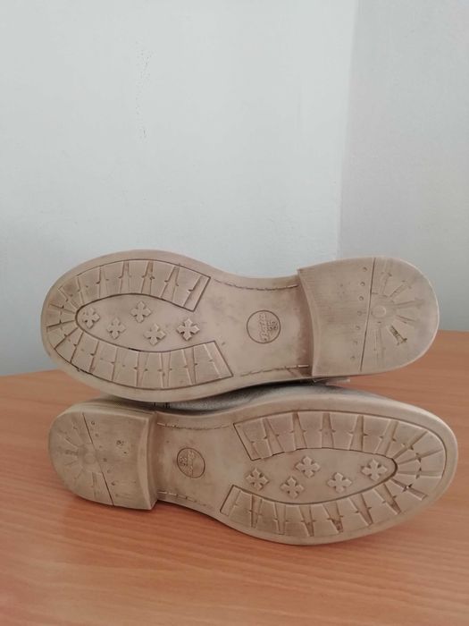 Златисти дамски боти, 35 номер