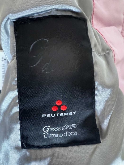 Geaca fas toamna-iarna cu puf de gasca pentru fete 12-18 luni PEUTEREY