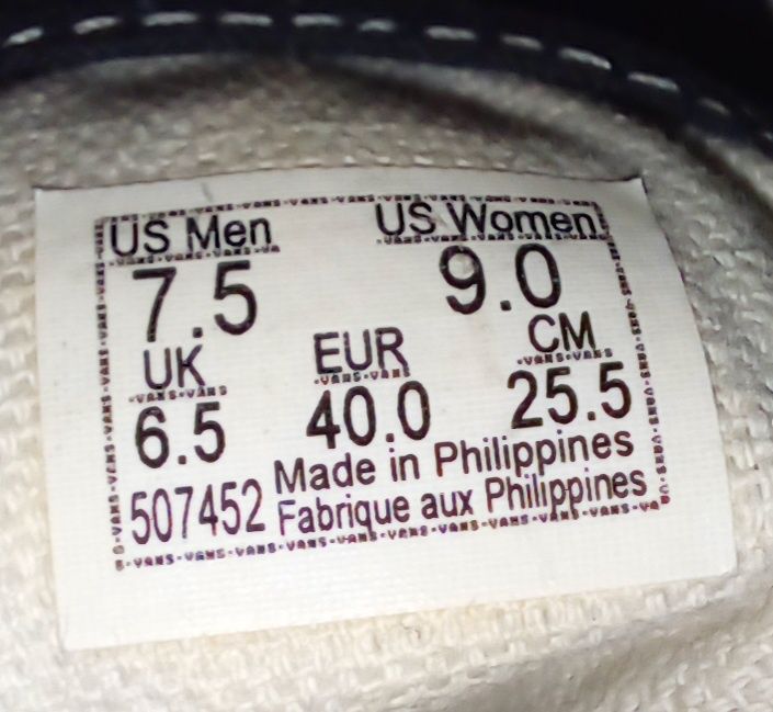 ДемиСезон 40р Vans Unisex