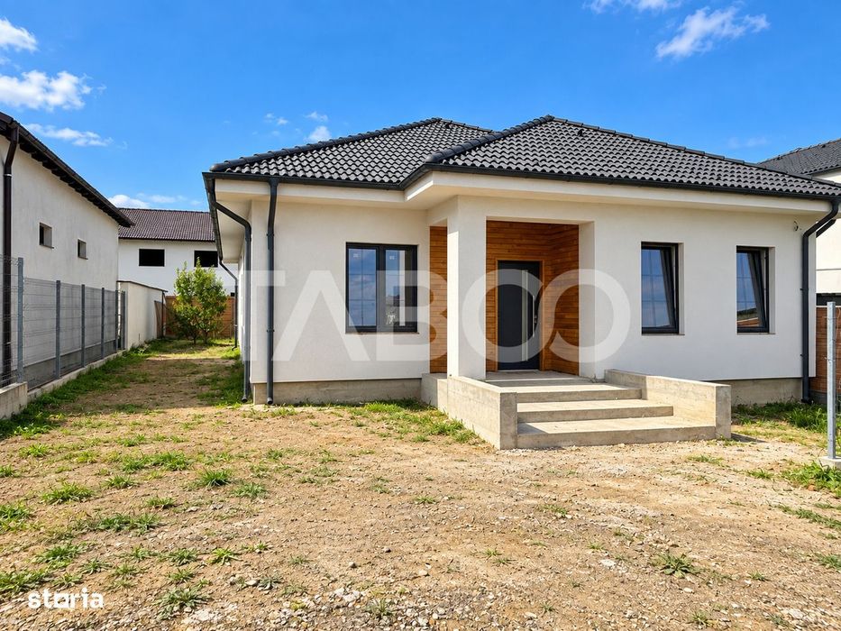 Casa individuala pe un singur nivel de vanzare Selimbar -fara mobilier