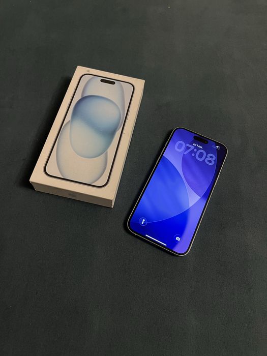 iPhone 15 Plus 128gb, Neverlock ,Alb , liber de retea