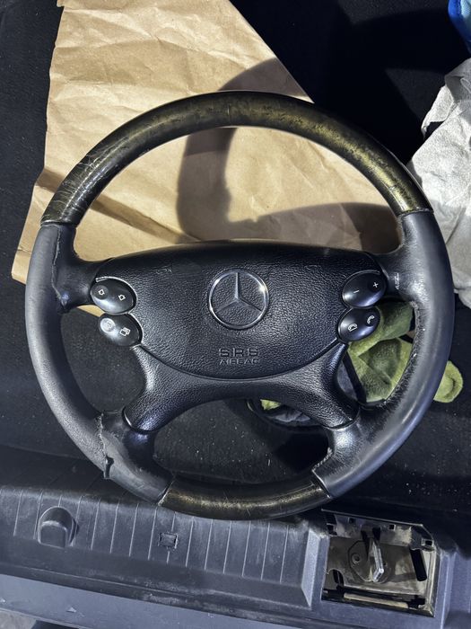 Руль mercedes w211 и запчасти