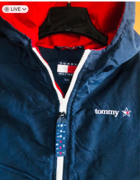 Geaca baiat TOMMY HILFIGER-marimea 5-6 ani,nu palton ZARA,GUESS