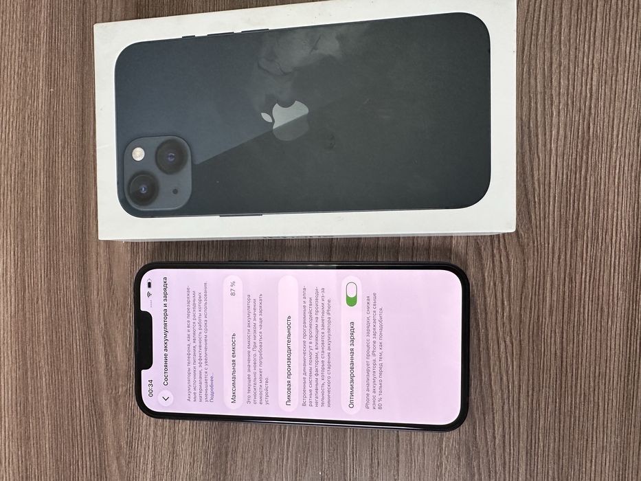 Айфон 13 256Gb 87% акум