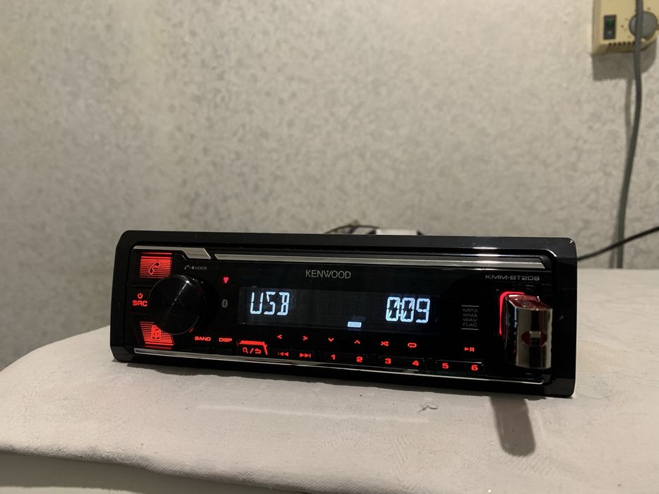 Авто радио Kenwood Bluetooth