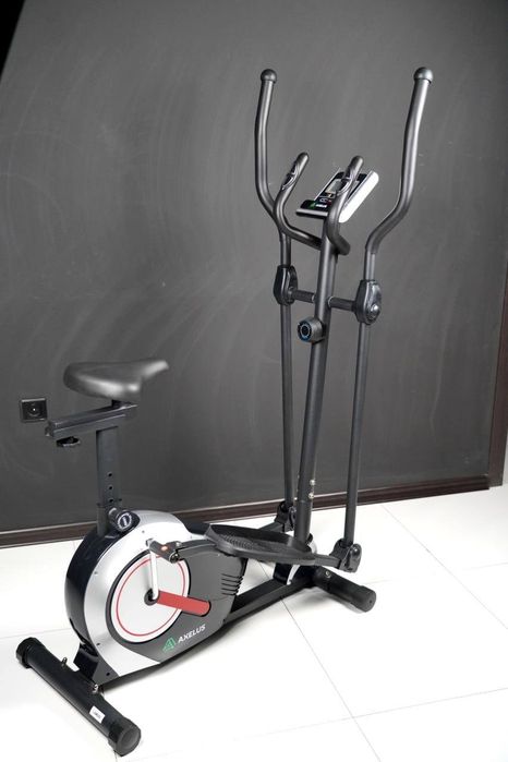 Эллиптический тренажёр Axelus AX0020 для дома до 130 кг

• Современный