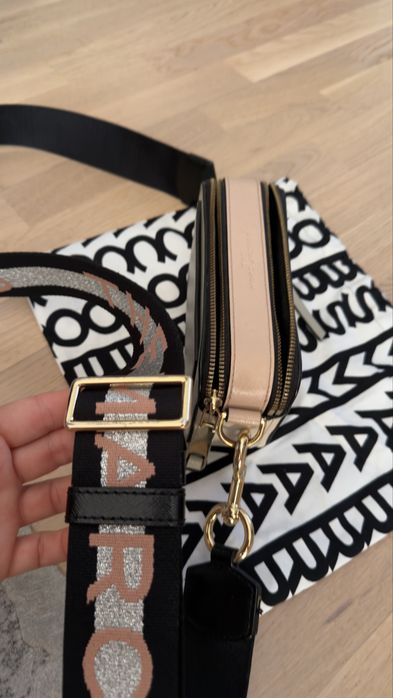 Geanta piele Marc Jacobs