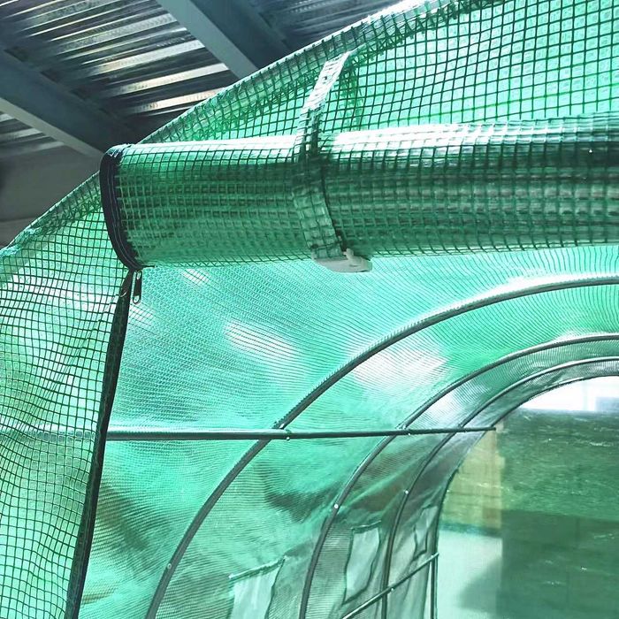 Solar de grădină 10x3x2.5m, polietilenă 240 g/m2, rezistentă la UV, țeavă 26 * 1.2mm