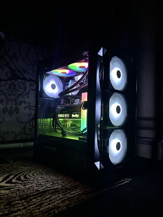 Игровой ПК i9-10900F RTX 3070 Ti GameRock 32GB RAM 1TB SSD + 1TB HDD
