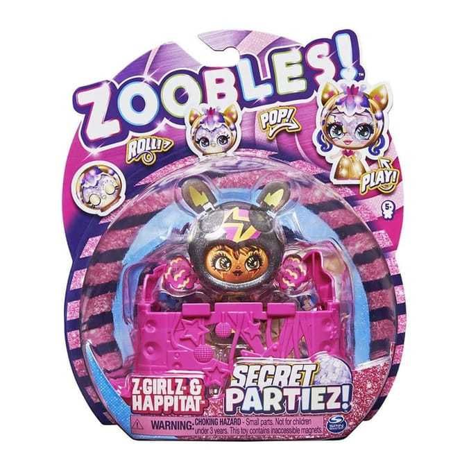 ZOOBLES Магическо топче Z-Girlz трансформираща се фигурка в кукла