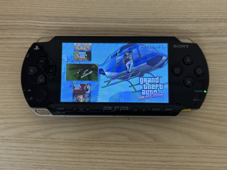 Черная PSP 1000 (64GB)