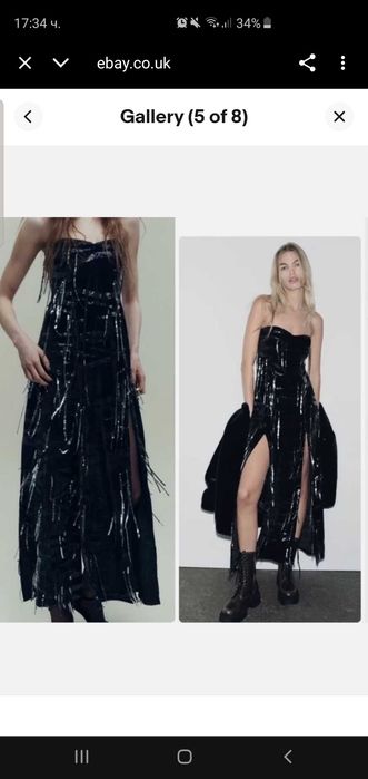 Парти рокля на Zara