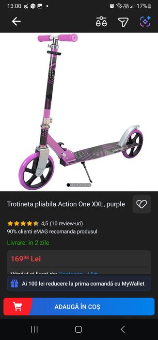 Trotineta copii, xxl