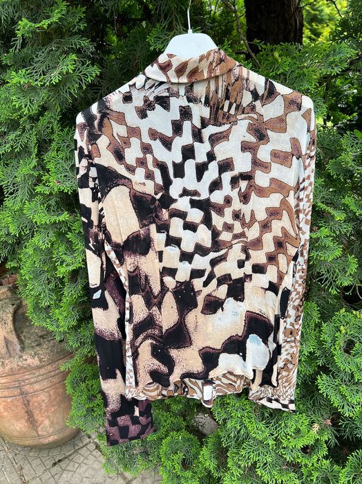 Roberto Cavalli копринена риза