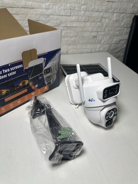 Camera video supraveghere dubla 4G sim si WI Fi noua cu factura si garantie