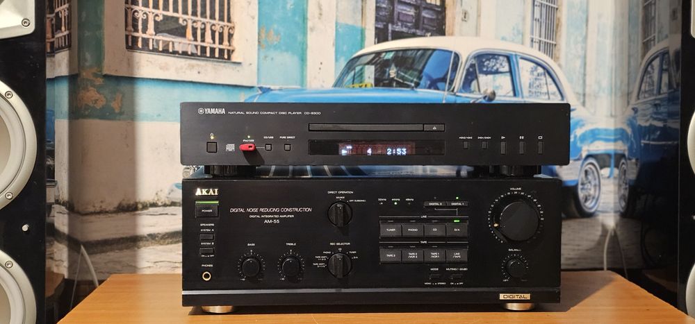 Akai AM 55 statie audio - amplificator