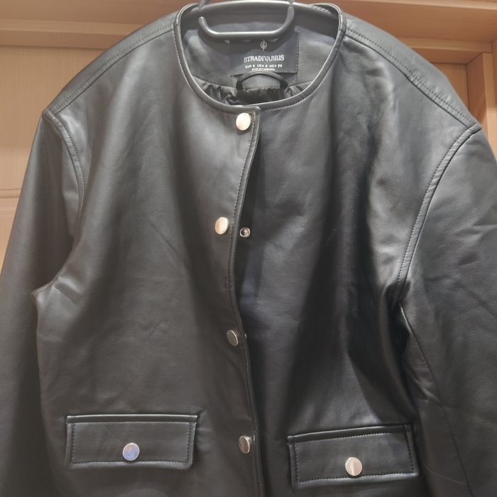 Дамско яке еко кожа