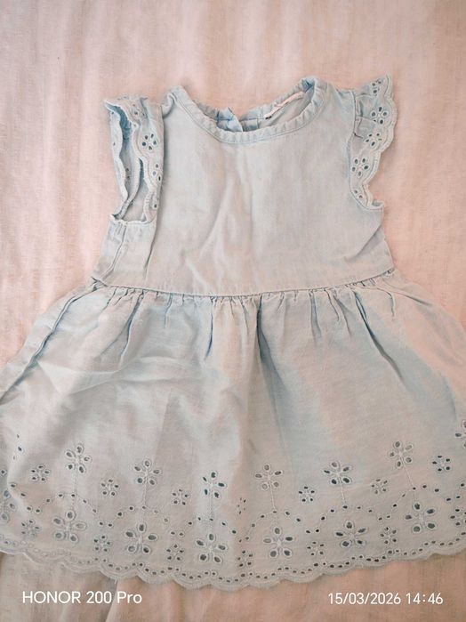 Бебешки летни дрехи за момиче 68/74