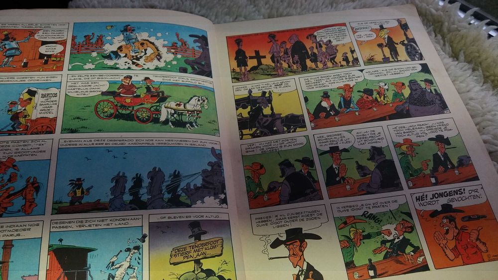 комикс щастливия люк