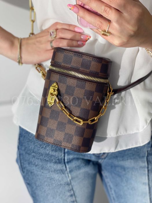 Geanta Louis Vuitton - imprimeu Damier Piele