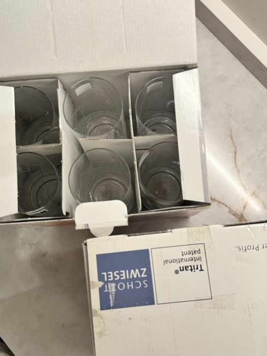 Pahare long drinks din cristal