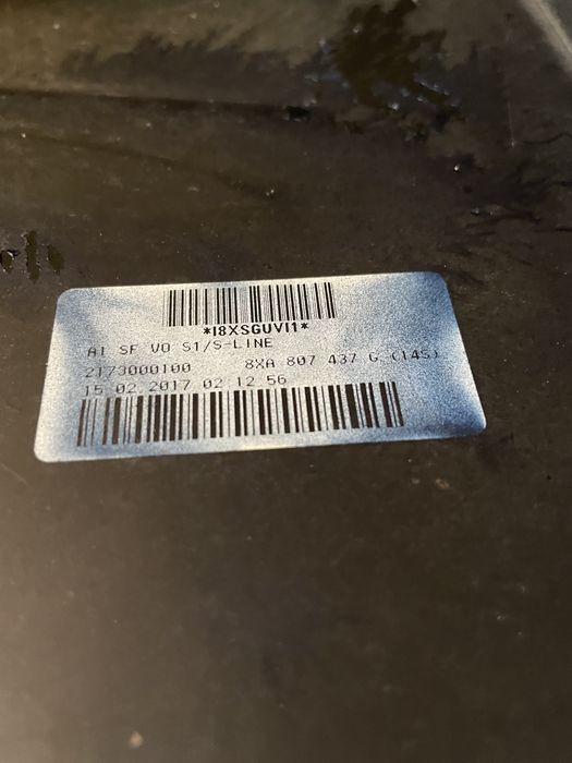 Audi A1 предна броня s line ,решетка , стоп , led фар