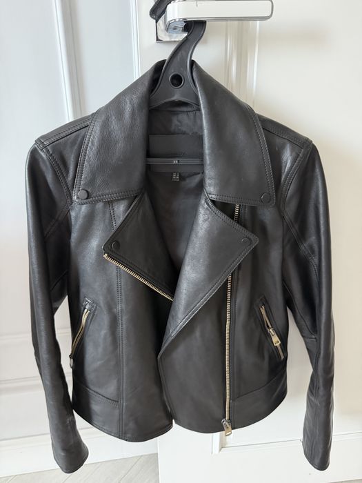 Кожаная куртка Massimo Dutti
