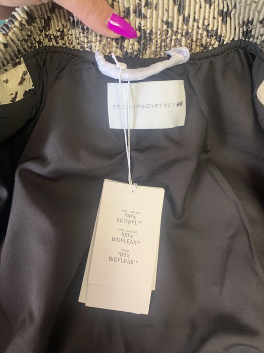 Stella Mc Cartney x H&M Geaca Bomber Snakeskin