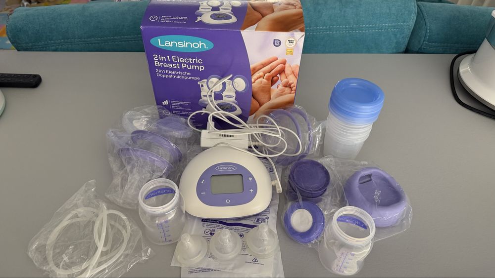 Pompa de san electrica 2 in 1 Lansinoh