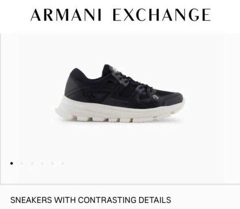 Оригинал Armani Exchange мужские кроссовки