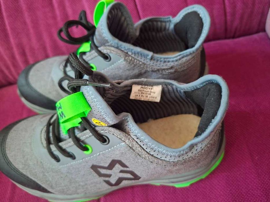 Pantofi WURTH Modyf Eco Fresh Grey gen UVEX marimea 38-38,5