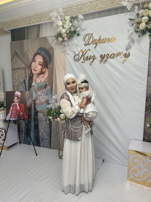 Платье в казахском стиле