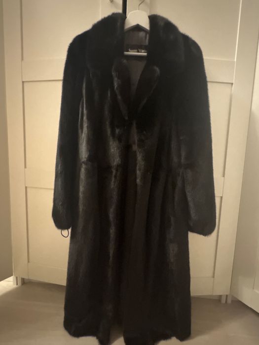 Шуба, норковая, длинная