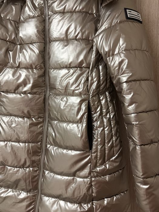 Дамско зимно златисто яке, размер S