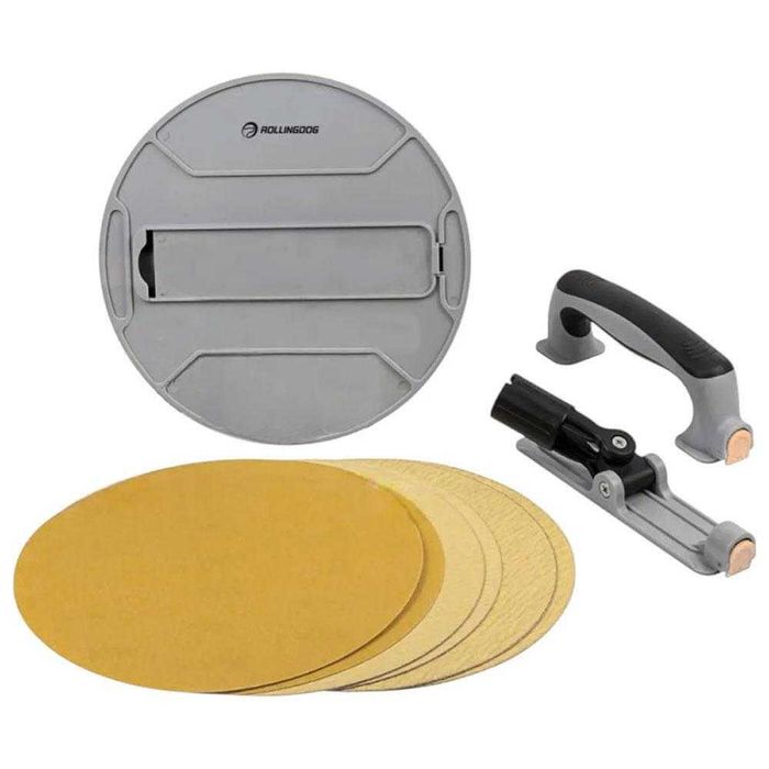 Ръчни шлайфи за стени и тавани, 9 части, Rollingdog, 3 варианта