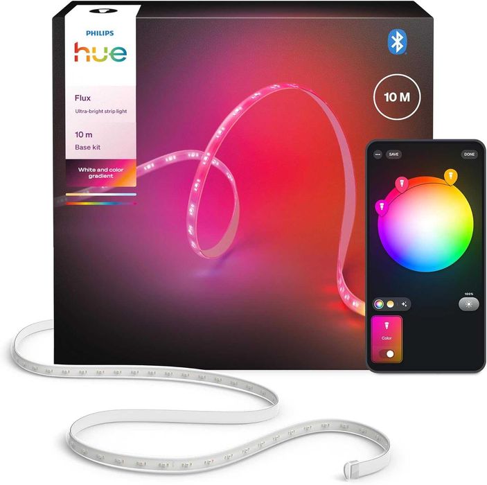 LED лента Philips Hue Flux 10m UltraBright RGBW