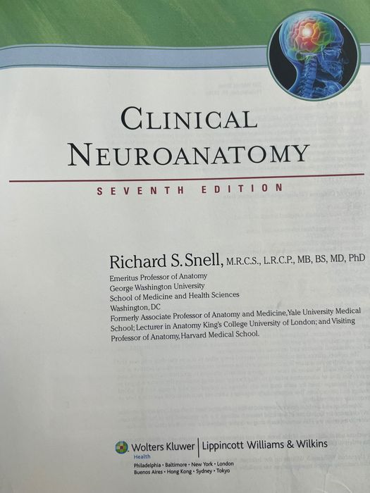 Clinical neuroanatomy