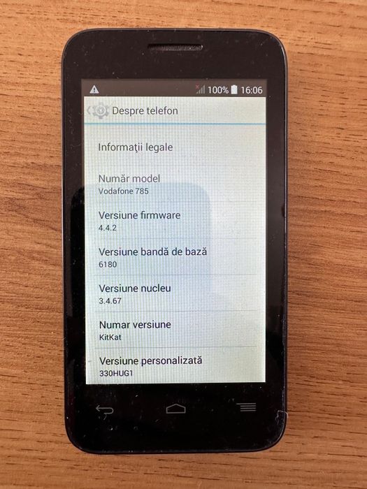 Telefon Vodafone VF785