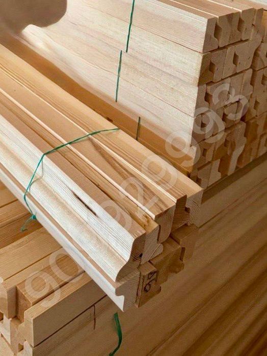 Pol uchun plintus sotiladi (sosna yog‘ochidan)