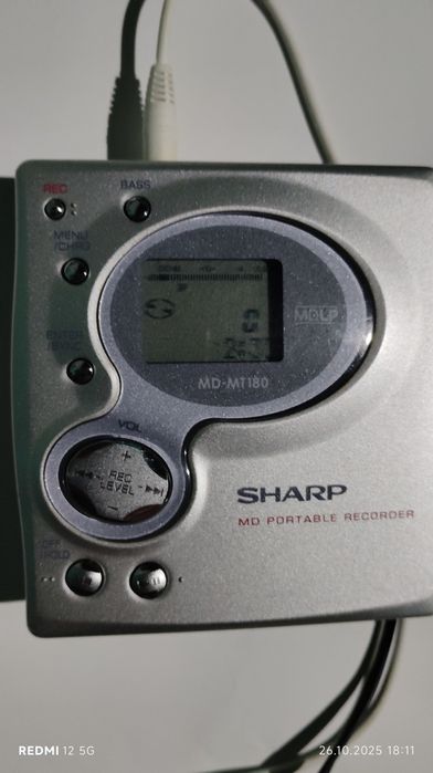 minidisc sharp mt 180