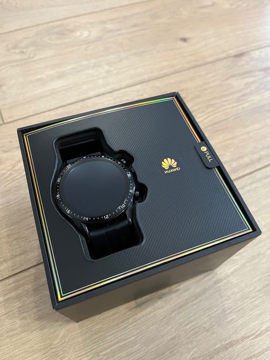 Смарт часовник Huawei Watch GT 2 46 мм, като нов, без следи от употреба, оригинална кутия