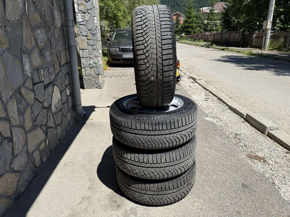 Jante 16” Mercedes CLK , 5x112 cu anvelope de iarna 215/55/R16