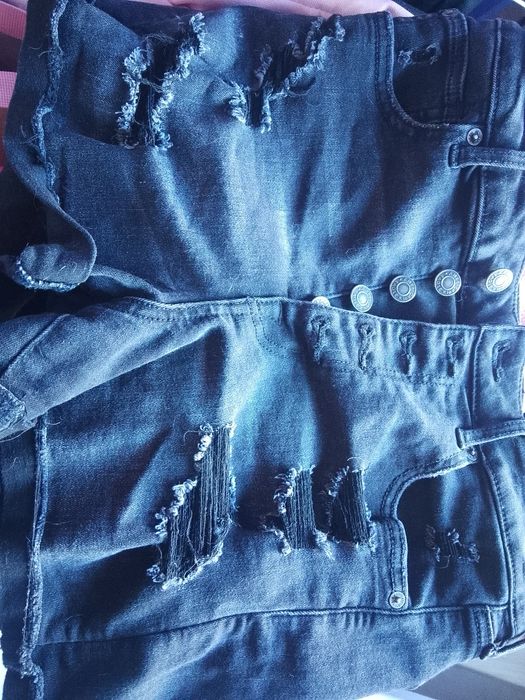 Дънкови къси панталони