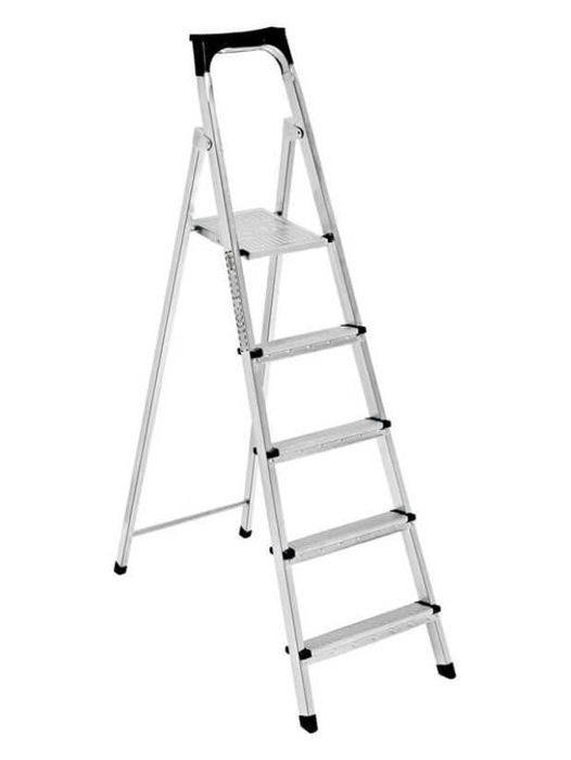 Металлические стремянки Европа 5 (4+1). Турция. Бесплатная доставка