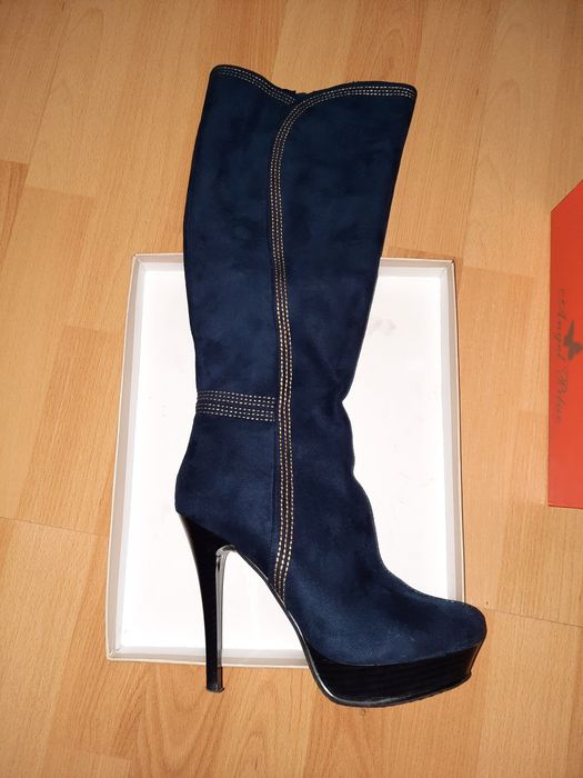 Cizme catifea marimea 38