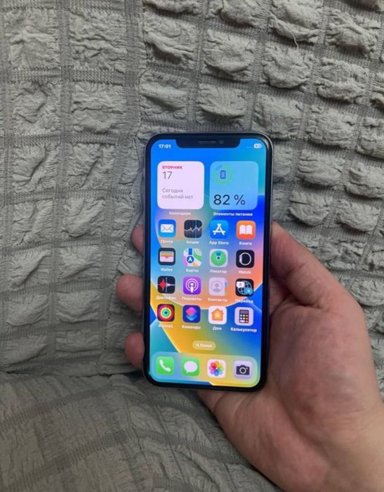 Apple Iphone X 64GB Silver White Original Igravoy Sostayani Otlichni