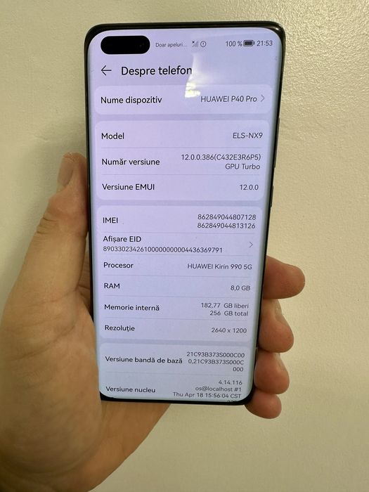 Huawei P40 PRO 256 GB