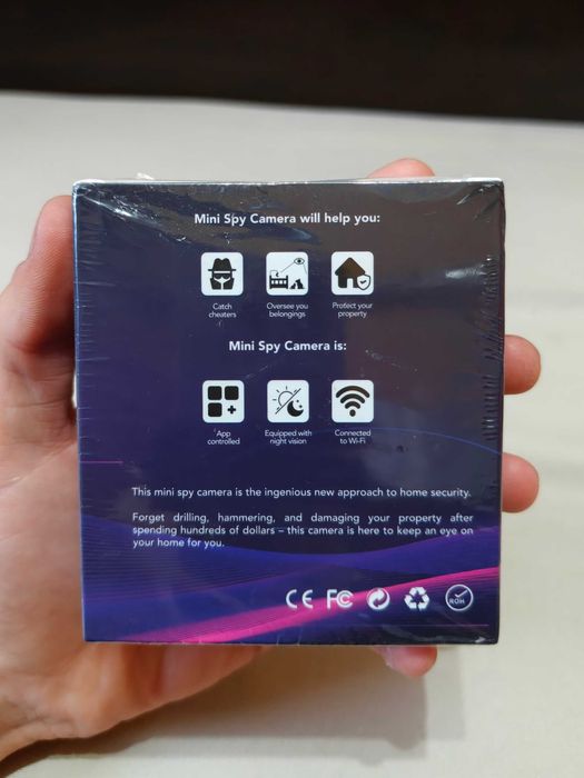 Безжична Wi-Fi Мини Камера с HD Картина
