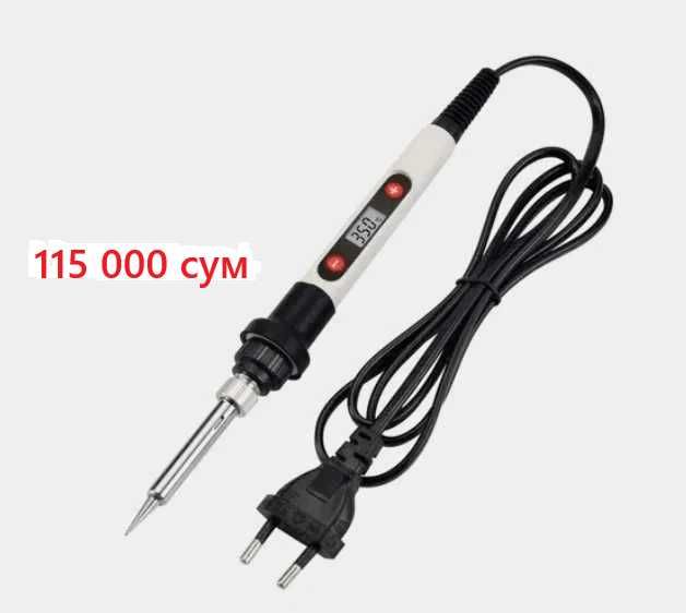 Новый электрический паяльник + набор JCD 908S 80W  3 варианта